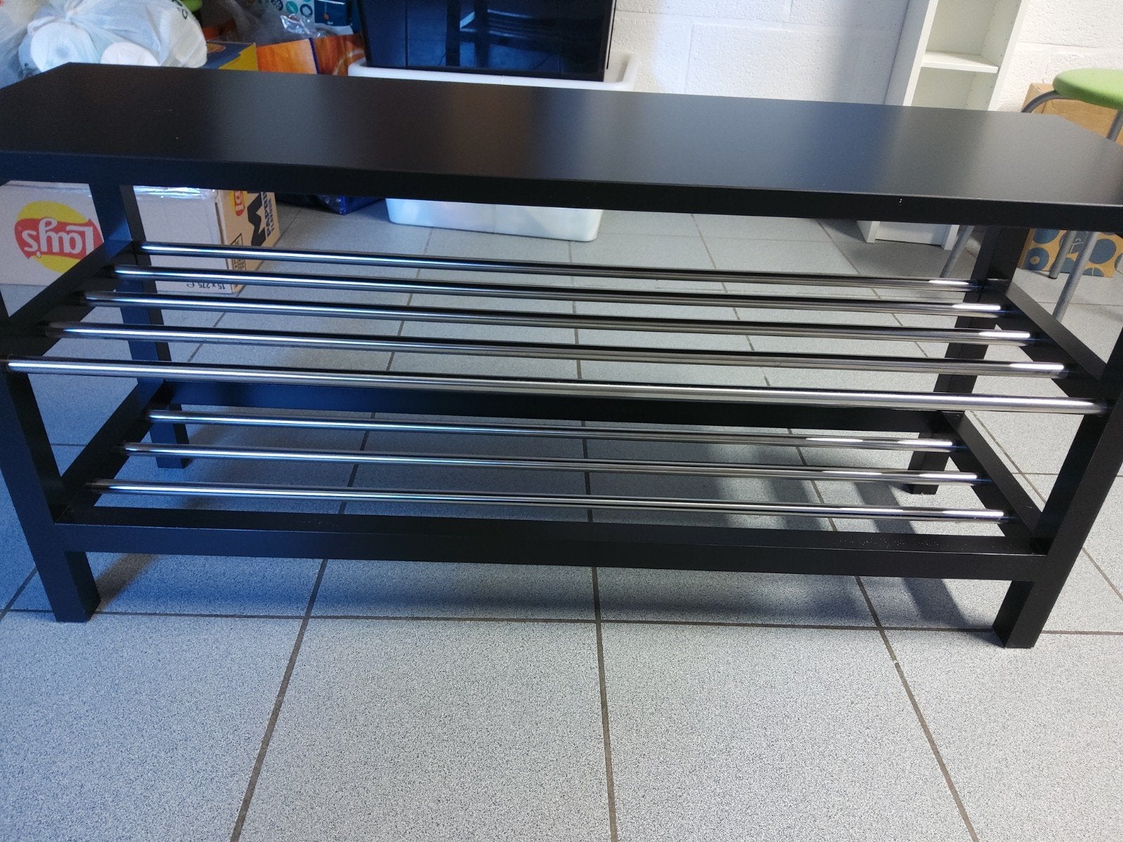 schoenenbankje Ikea, Huis en Inrichting, Ophalen, Zo goed als nieuw