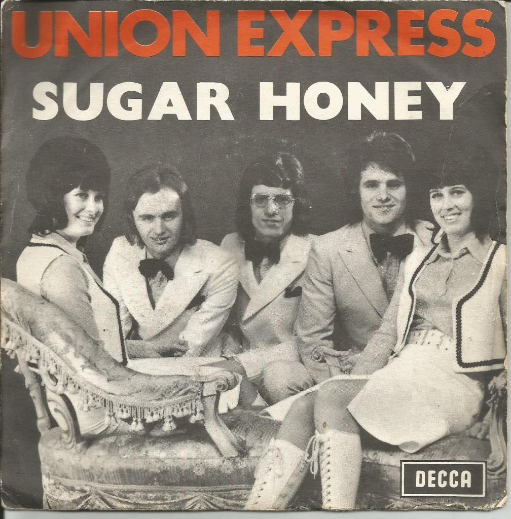 Union Express - Sugar Honey / Talking The Road To Freedom, Ophalen of Verzenden, 7 inch