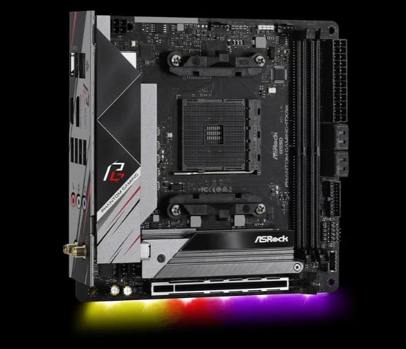 Carte mère ASROCK B550 PHANTOM GAMING-ITX avec socket AM4, Informatique & Logiciels, Cartes mères, Envoi, Utilisé
