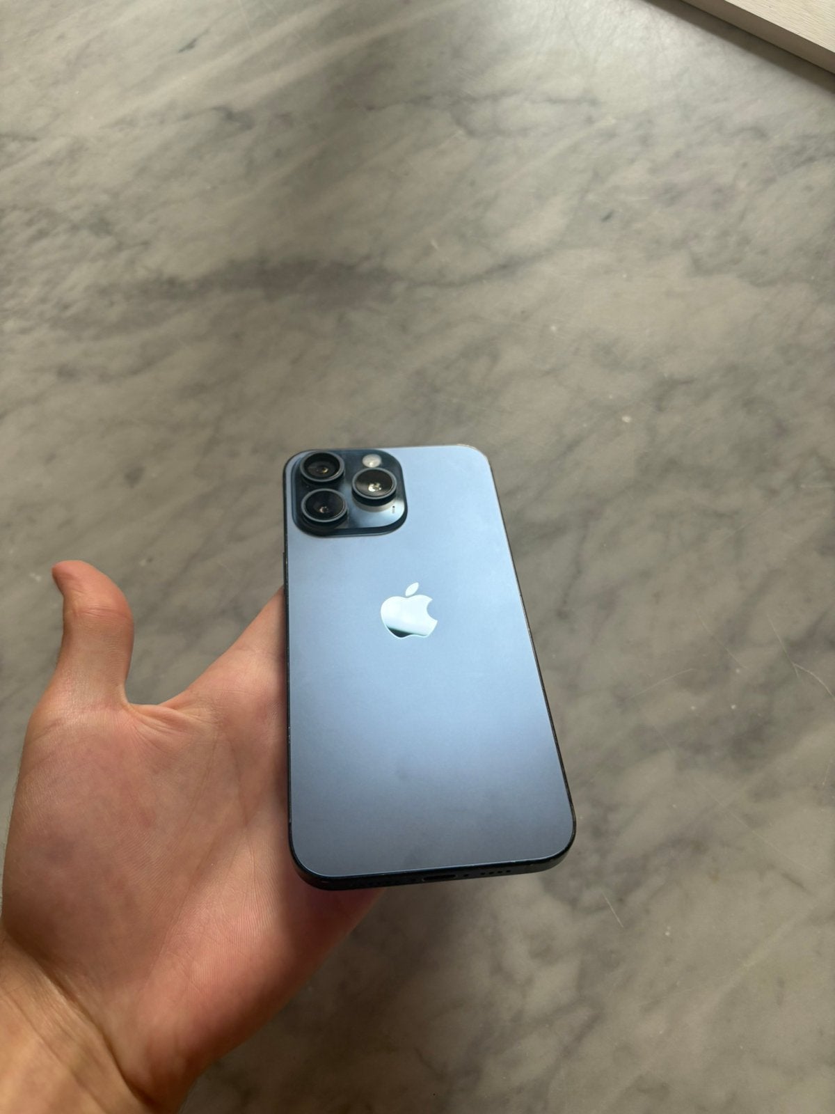 iPhone 15 PRO MAX 256GB Blue Titanium, Enlèvement ou Envoi, Comme neuf, IPhone 15