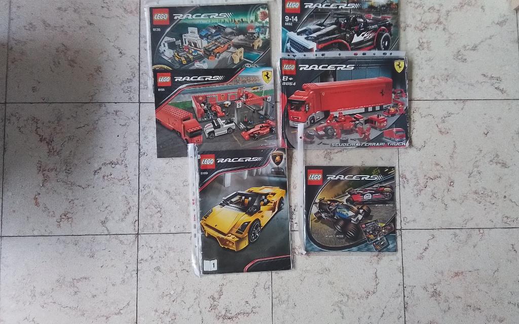 lego racers instructies, Ophalen of Verzenden, Gebruikt, Lego, Racers