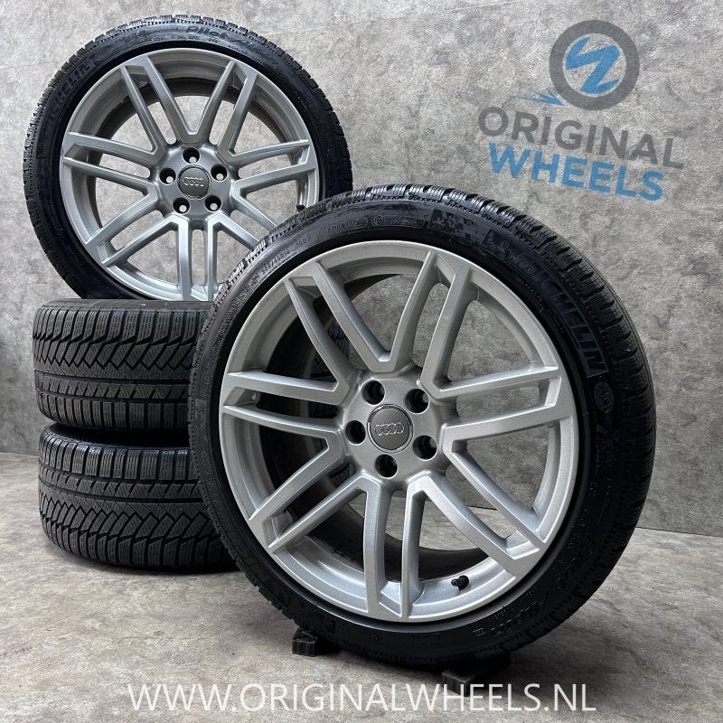 19  inch originele velgen + winterbanden Audi A6 C7, 19 inch, Gebruikt, -, -
