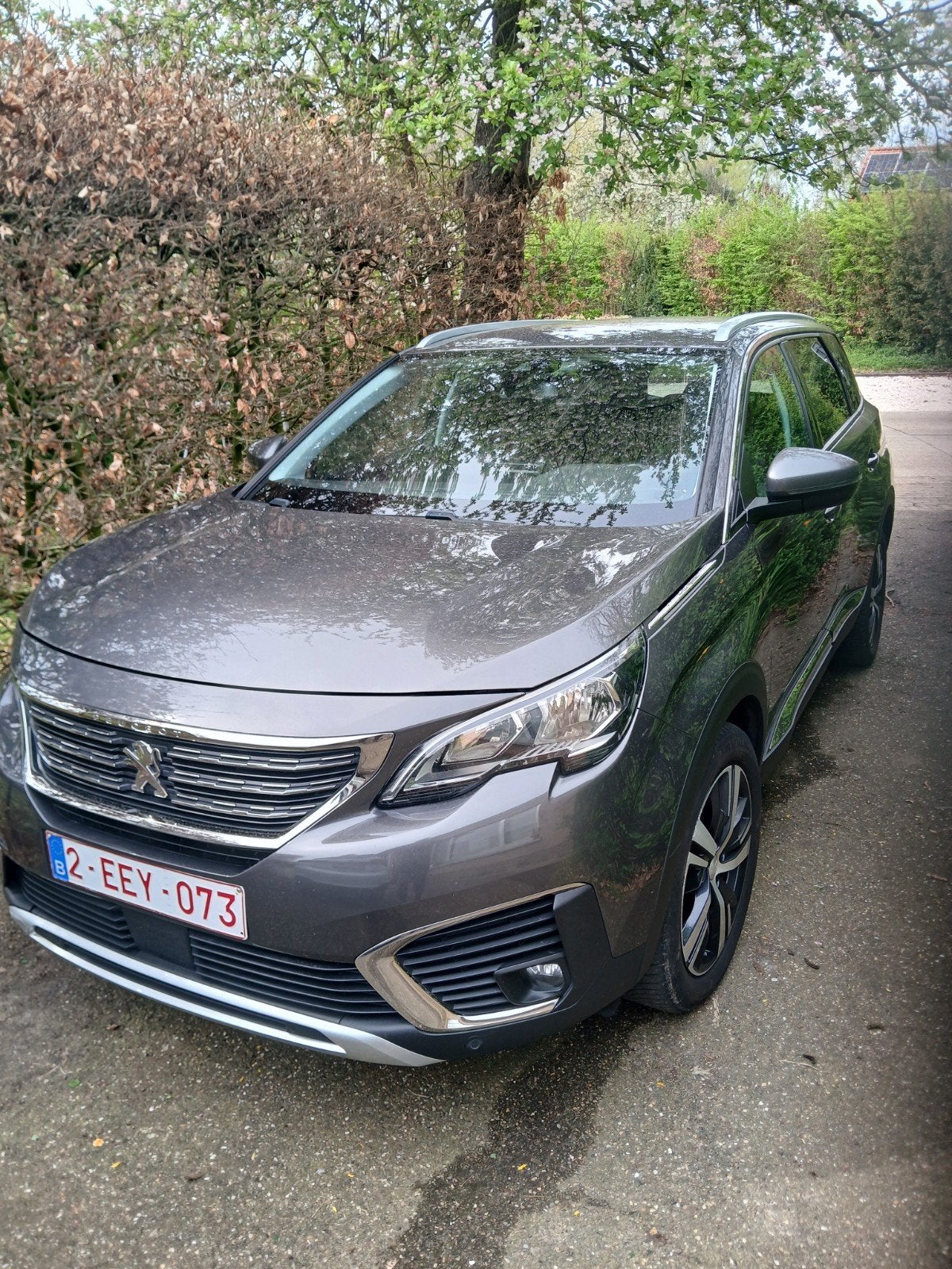 Peugeot 5008, Argent ou Gris, Achat, 7 places, Noir