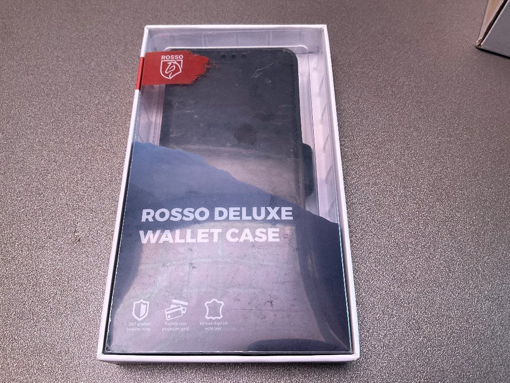 Rosso deluxe Samsung galaxy S21 phone hoesje, Télécoms, Enlèvement ou Envoi, Neuf, Autres modèles, Étui à rabat