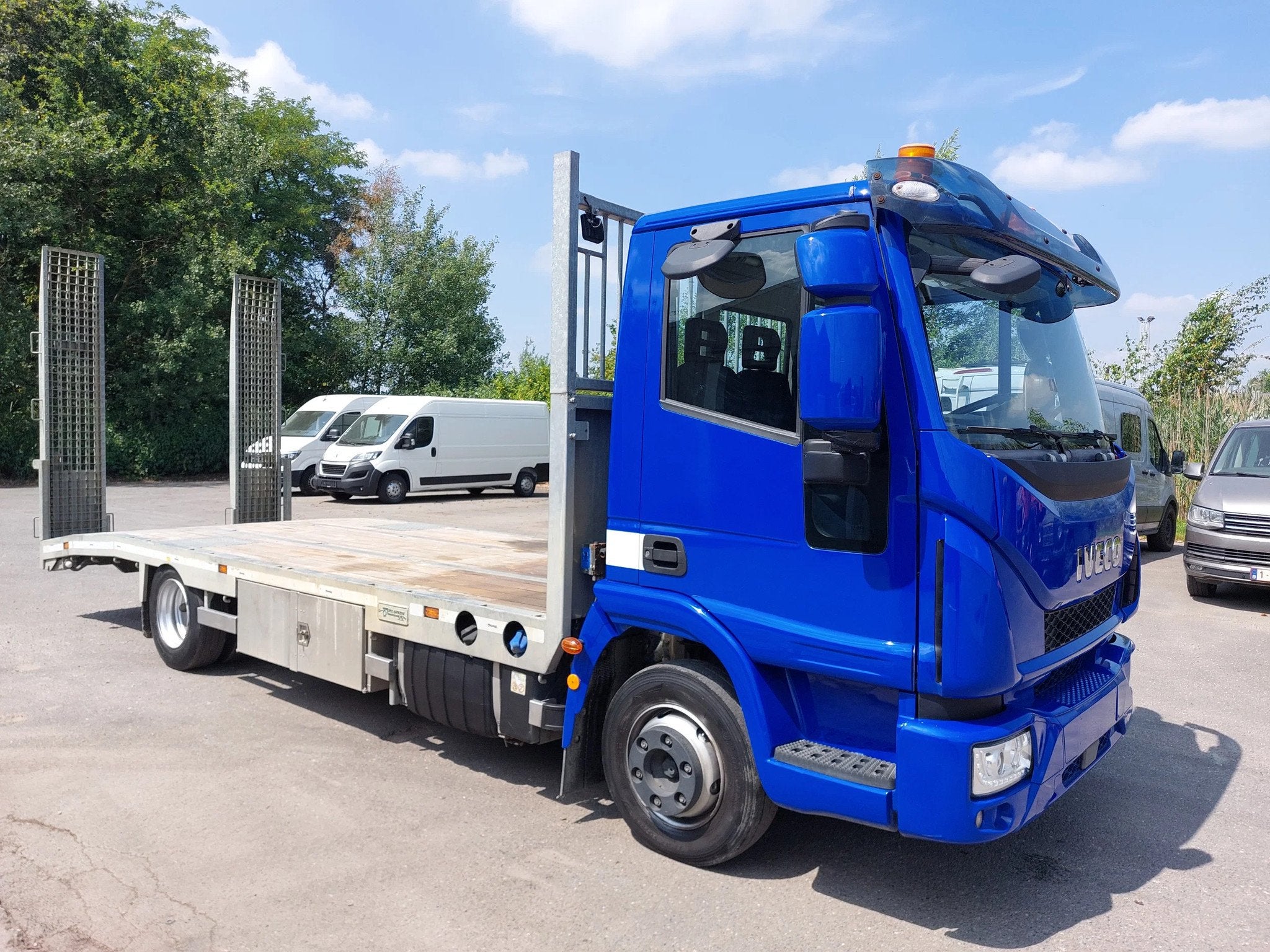 Iveco Eurocargo 12ton - oprijwagen – ramps – 60.000km!, Autos, Camions, Achat, Euro 6, Entreprise, Iveco