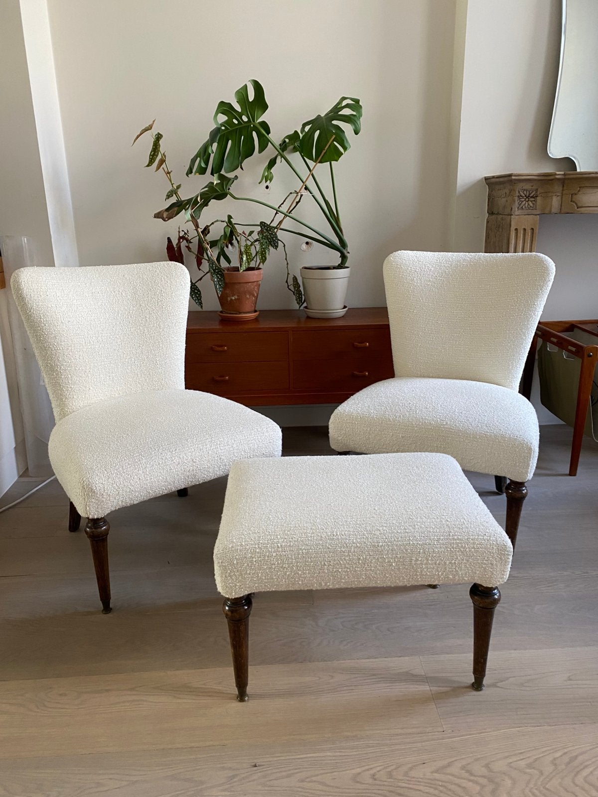 Midcentury modern scandinavian vintage zeteltjes, Huis en Inrichting, Ophalen, Zo goed als nieuw