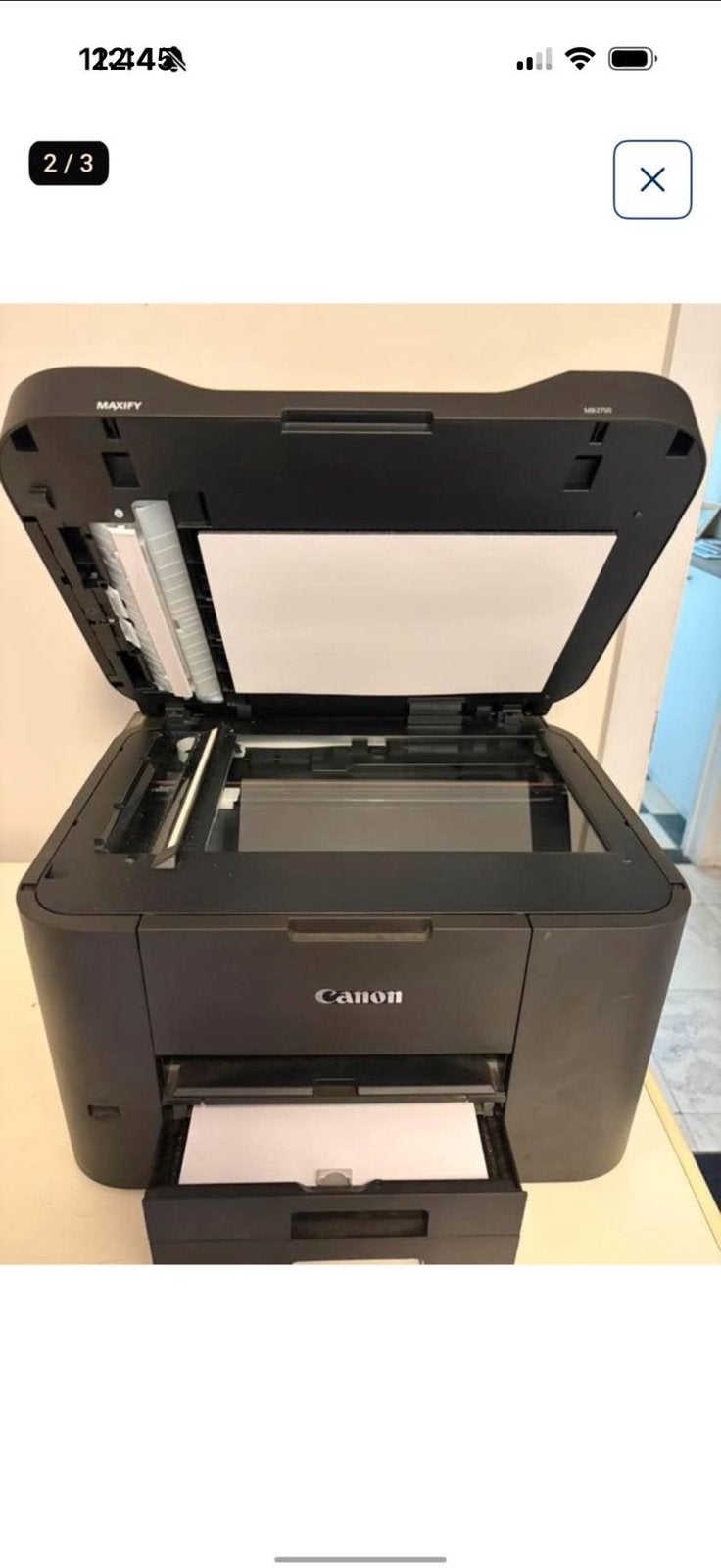Printer canon maxify a3 formaat, Computers en Software, Printers, Ophalen, Zo goed als nieuw, Printer