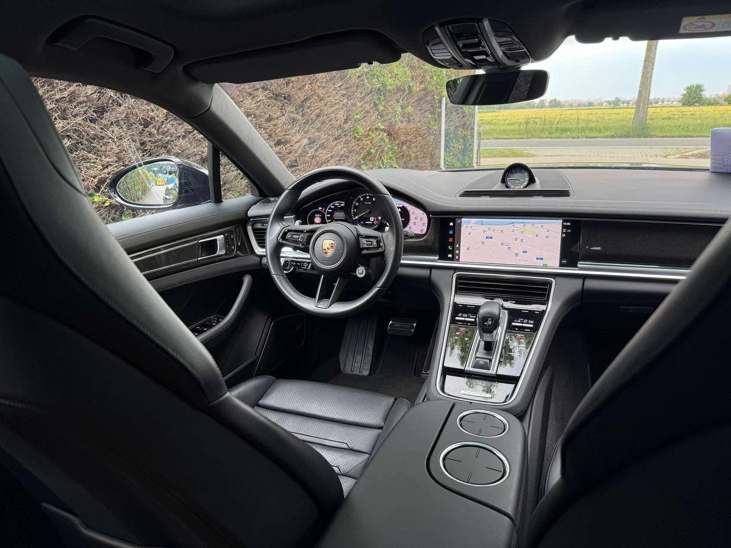 Porsche Panamera Plug in Hybrid,Panamera Turismo,Panodak,Spo, Automaat, 4 zetels, Gebruikt, Zwart