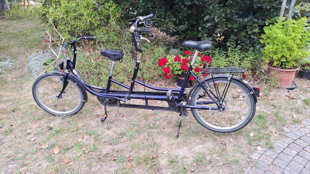 Ouder - kind tandem, Fietsen en Brommers, Fietsen | Tandems, Ophalen, Gebruikt, Minder dan 10 versnellingen, Co-Pilot