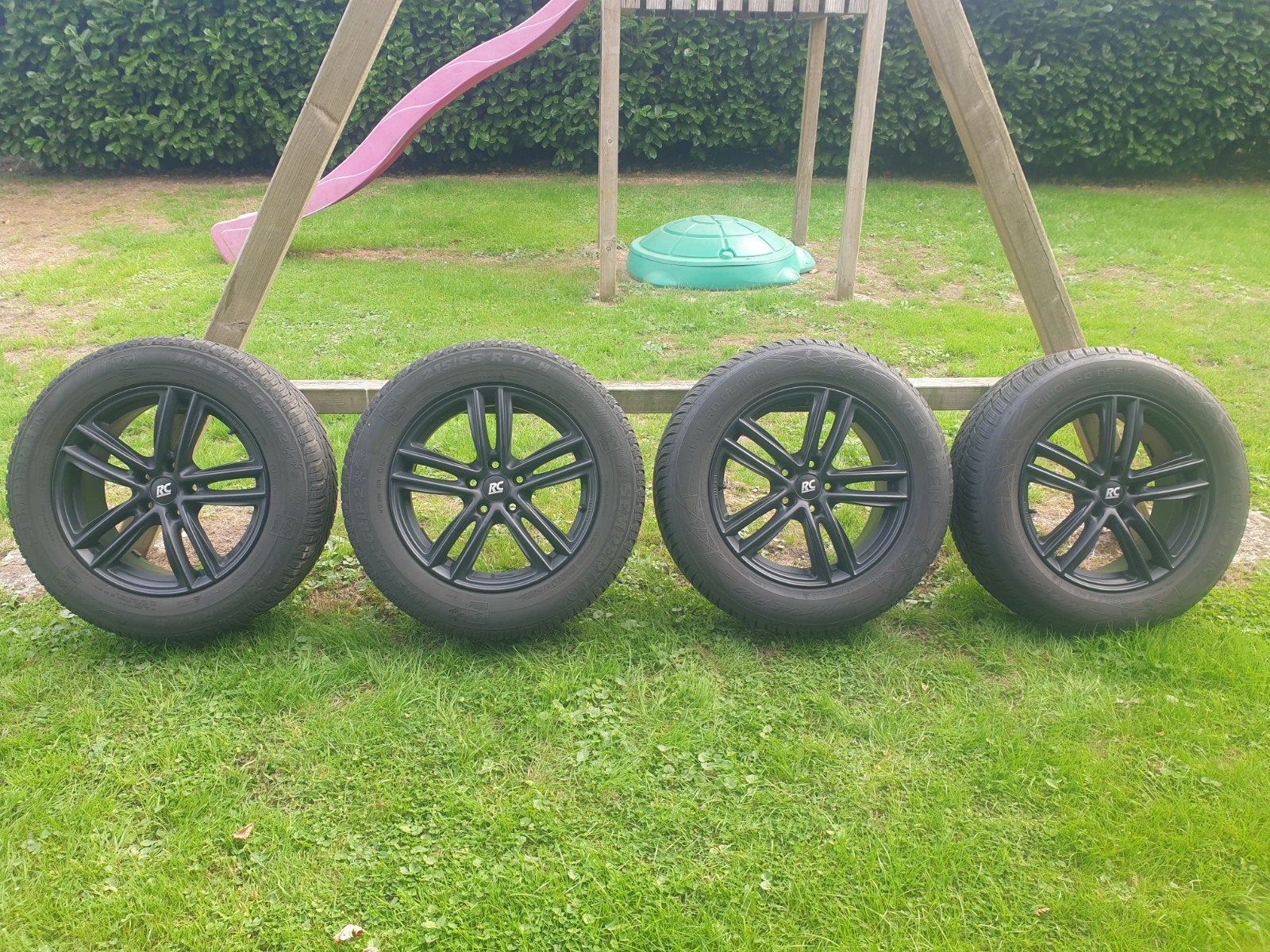 Brock 5112 17 inch wielen met winterbanden, Auto-onderdelen, Ophalen, 17 inch, Band(en)