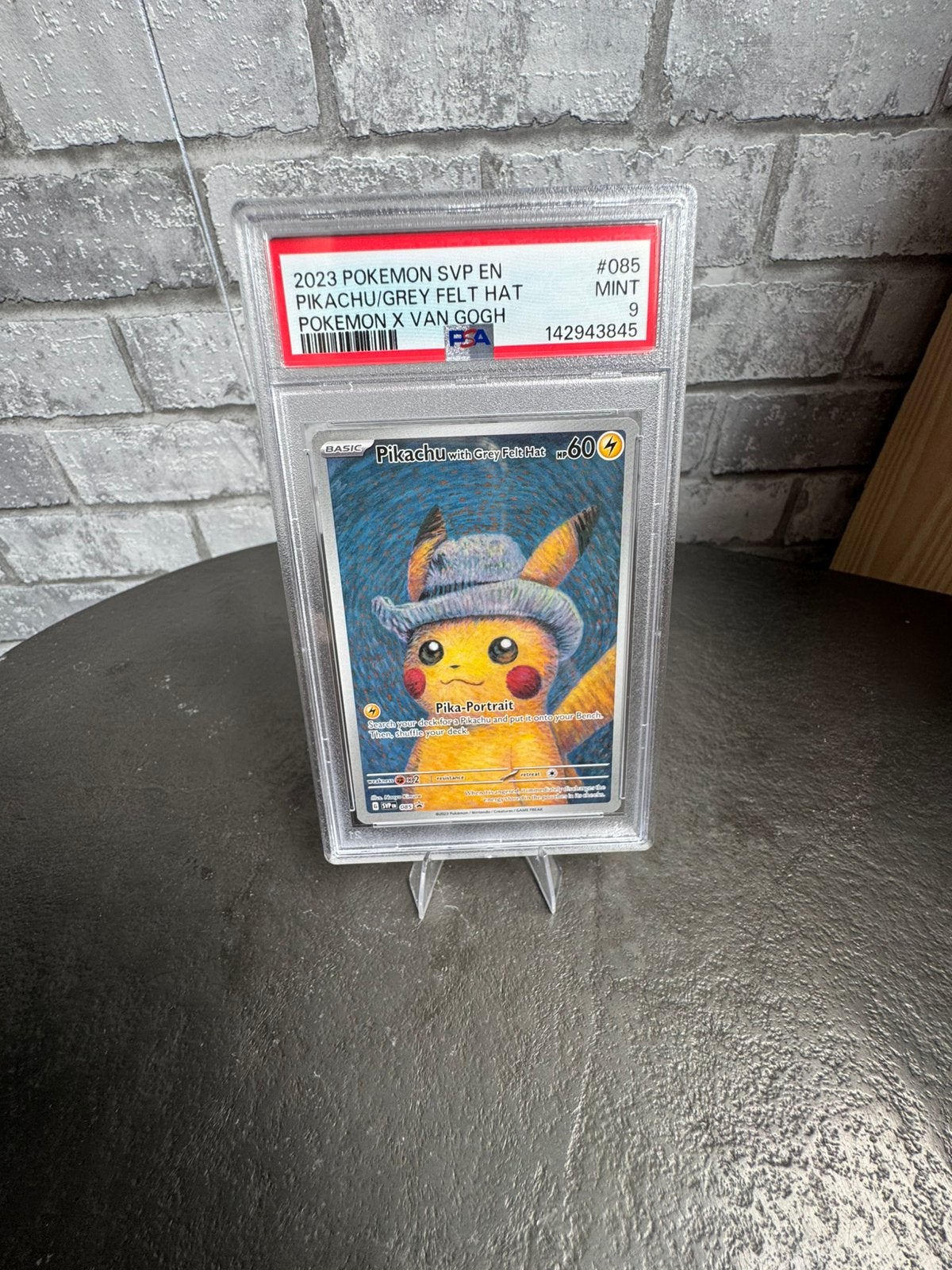 Pikachu Van Gogh Psa 9, Hobby en Vrije tijd, Ophalen of Verzenden, Zo goed als nieuw