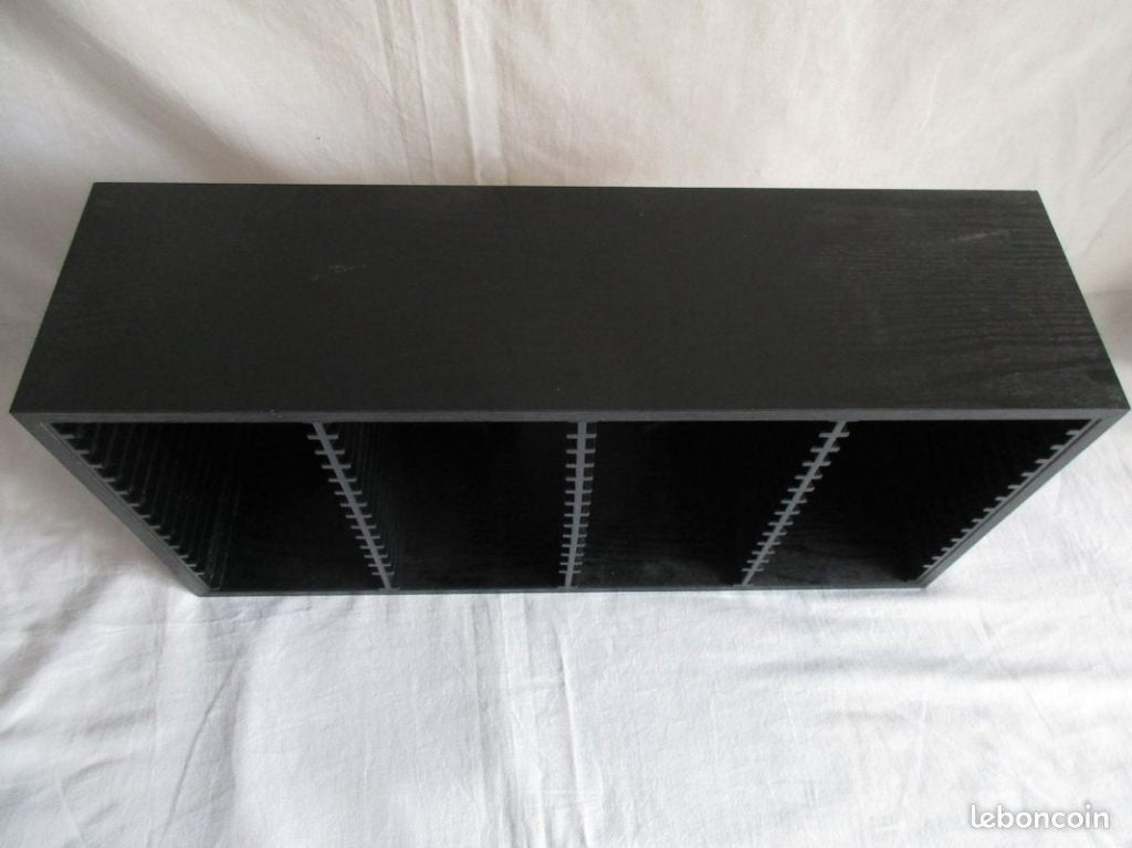 Range CD (x 3), 25 à 75 disques, Enlèvement, Utilisé, Bois