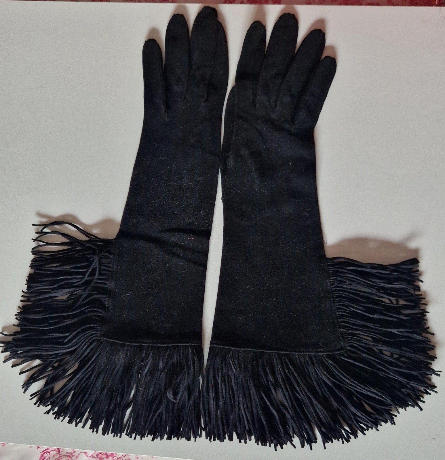 Dames handschoenen, Ophalen of Verzenden, Zo goed als nieuw, Maat 34 (XS) of kleiner, Handschoenen