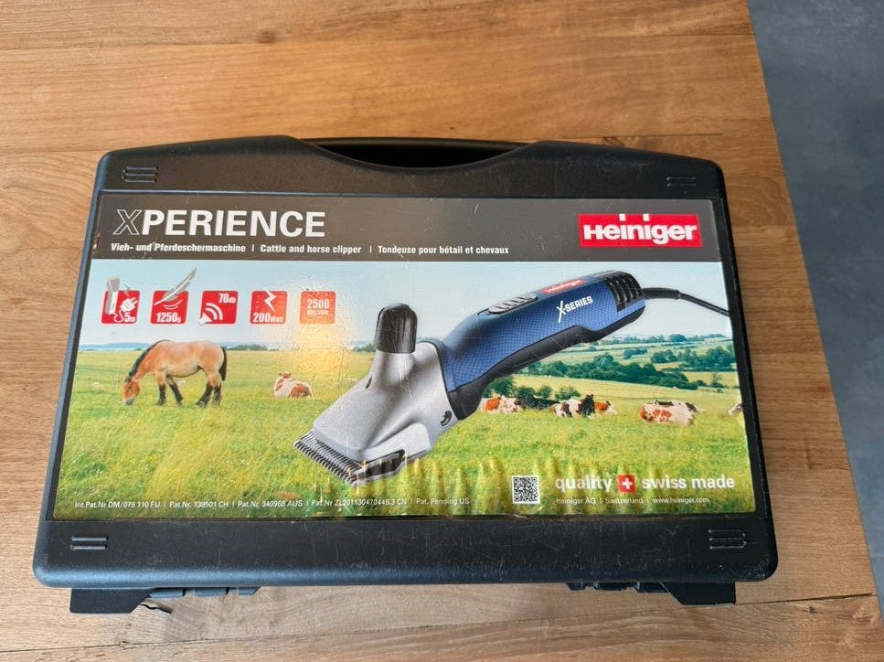 Heiniger Xperience, Ophalen, Zo goed als nieuw