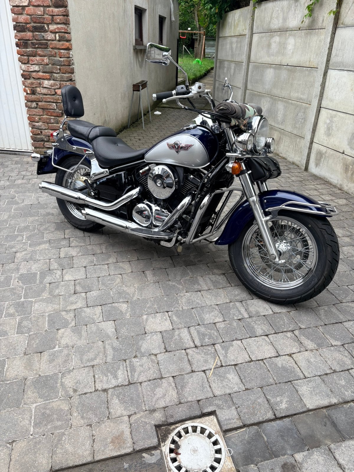 Kawasaki VN 800, Motoren, 2 cilinders, Gebruikt, Particulier, Meer dan 35 kW