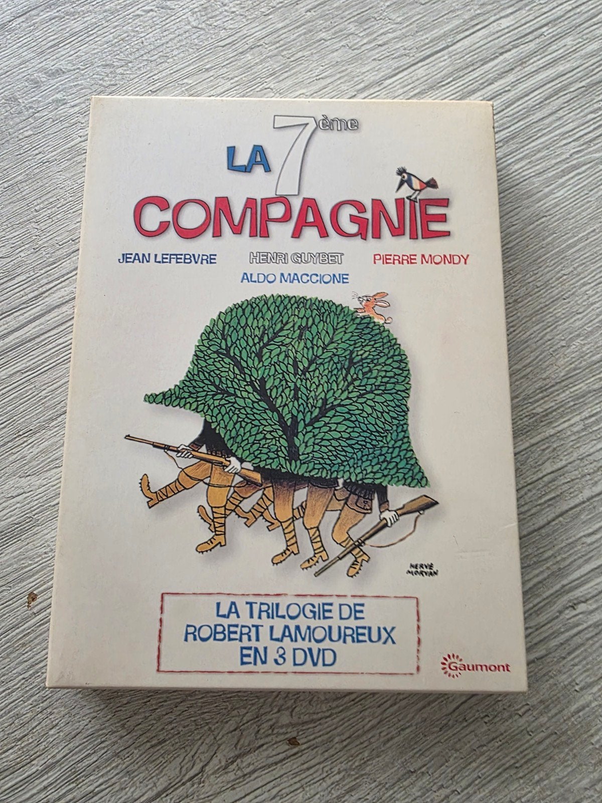 La 7ème compagnie trilogie DVD, Inclusief boekje, Alle leeftijden, Ophalen of Verzenden, Frans