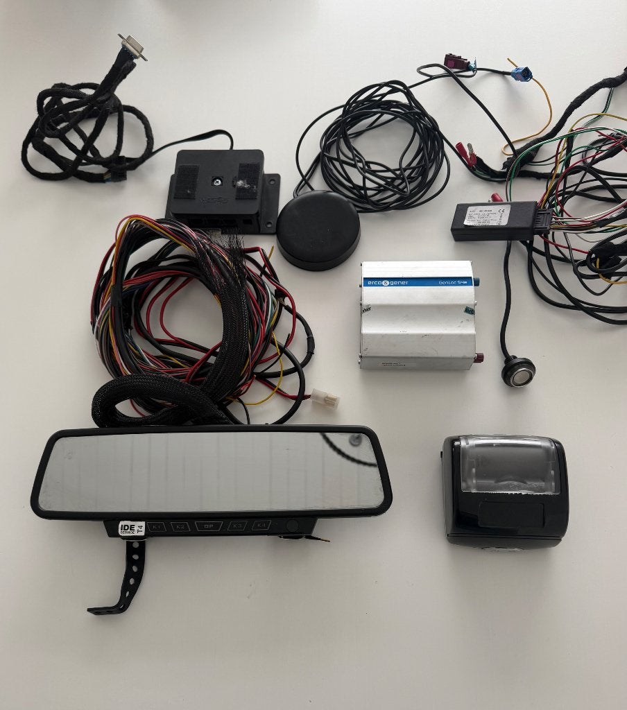 Taximètre Digitax M1 avec accessoires M-worker, Enlèvement