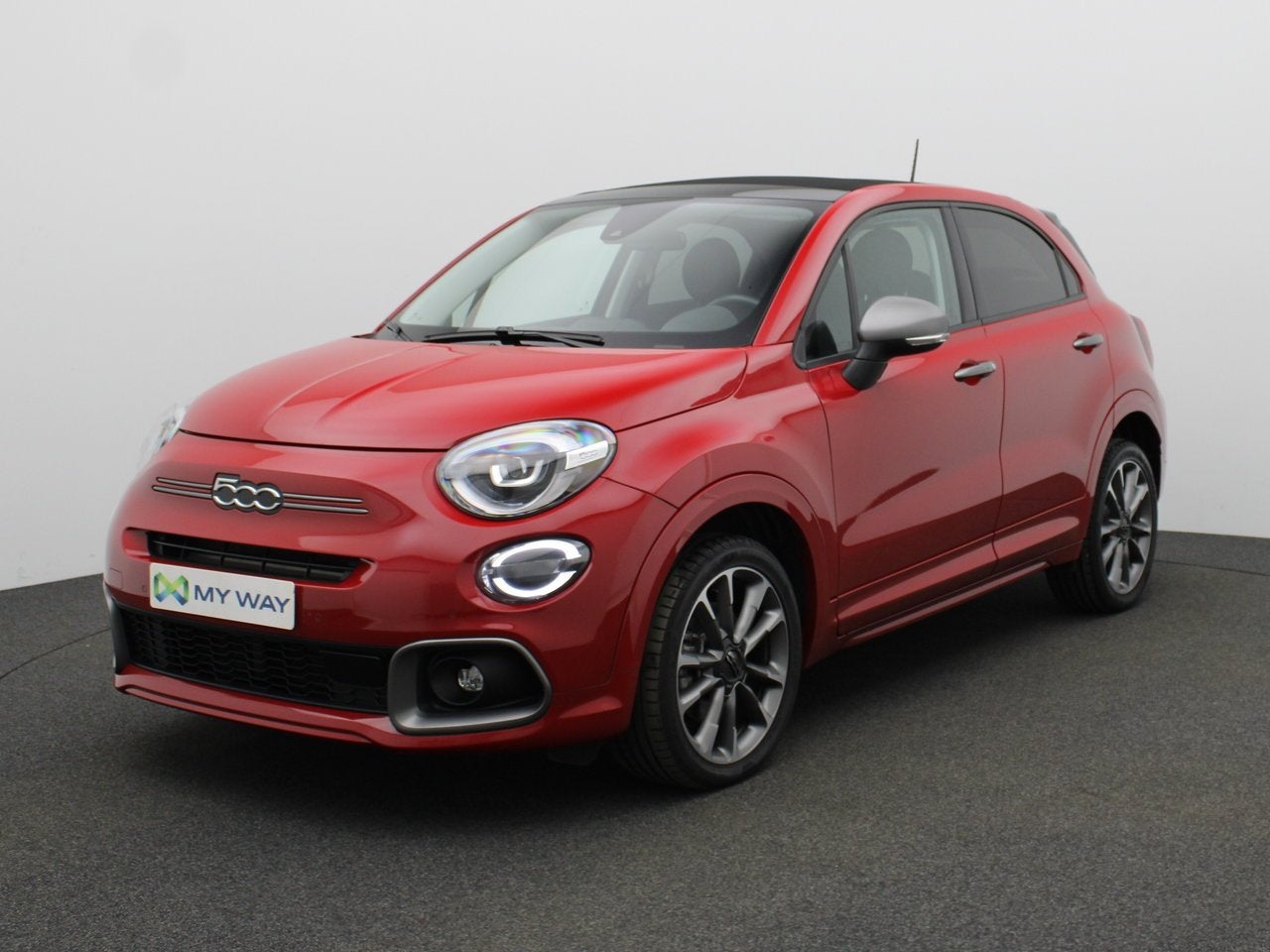 Fiat 500X Dolcevita SPORT Dolcevita 1.5 Hybrid 130 PK  DCT /, Auto's, Automaat, Panoramadak, 500X, 131 g/km