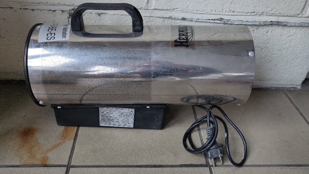 Nieuw Gasgestookt Heteluchtkanon 15 kW – Werfverwarmer, Doe-het-zelf en Bouw, Ophalen, Nieuw, 800 watt of meer, Overige typen