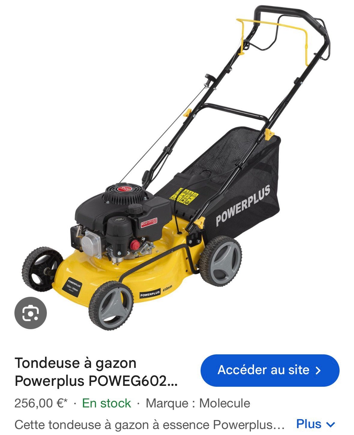 Tondeuse à gazon, Jardin & Terrasse, Enlèvement, Comme neuf, Essence