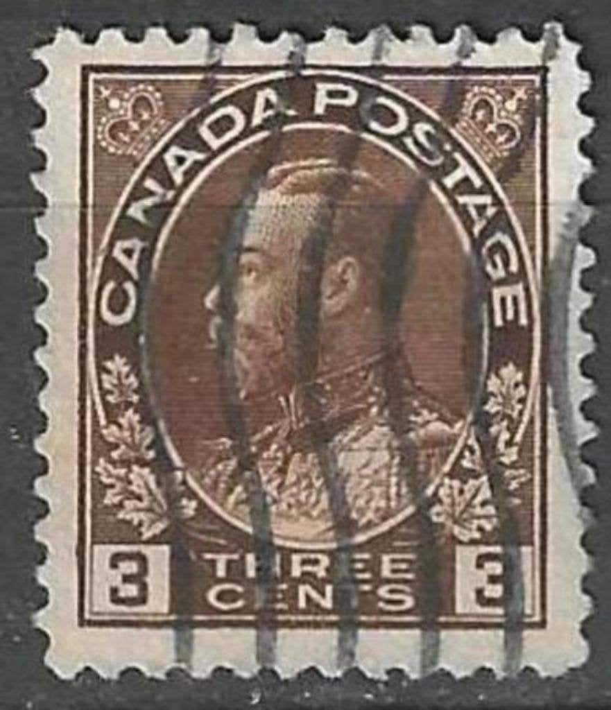 Canada 1918/1925 - Yvert 110 - Roi George V (ST), Envoi, Affranchi