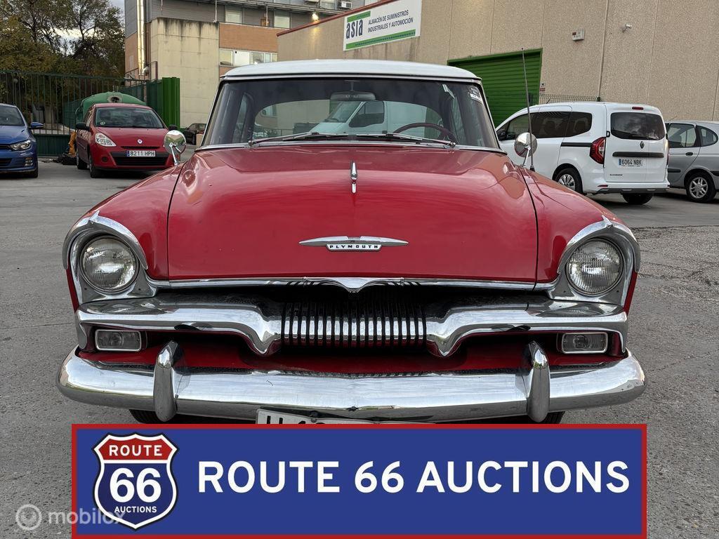 Plymouth Belvedere Power FL | 1955 | Route 66 Auctions, Zwart, Handgeschakeld, Overige carrosserie, Plymouth