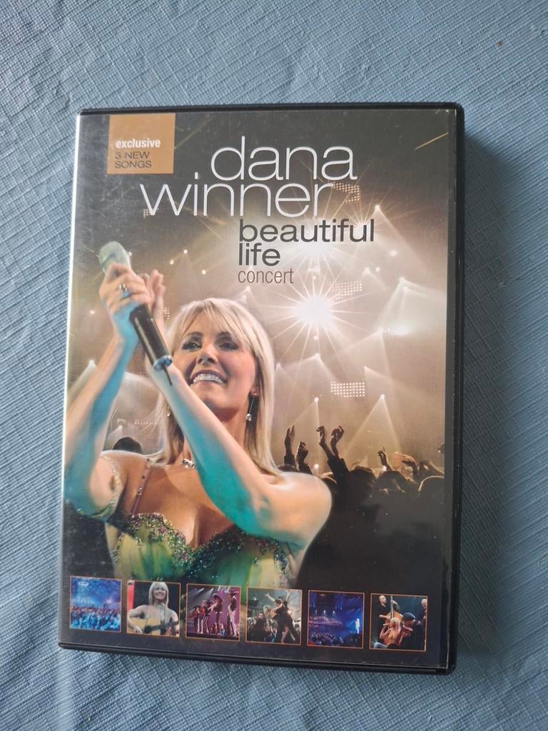 Dvd  dana winner  beatiful life concert, Cd's en Dvd's, Ophalen of Verzenden