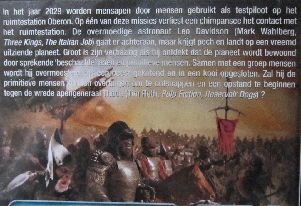 DUBBELE DVD ACTIE - PLANET OF THE APES, Cd's en Dvd's, Engels, Alle leeftijden, Nederlands, Actiethriller