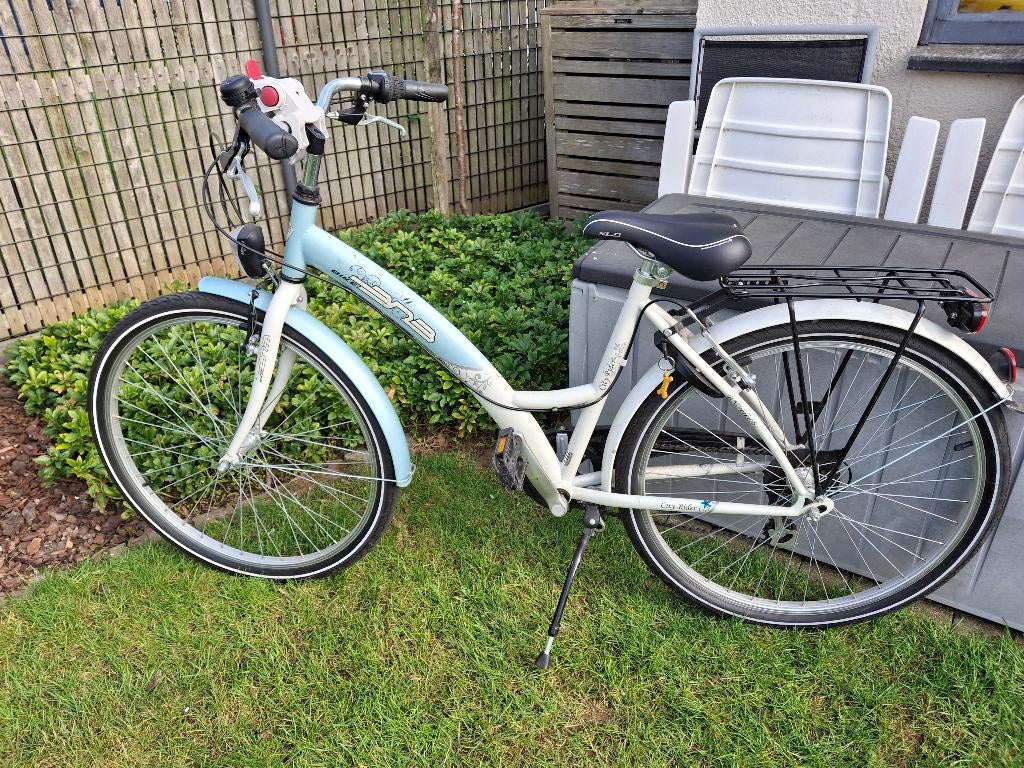 Meisjesfiets merk BNB, 26 inch, Gebruikt, Velgrem, Versnellingen, BNB Bike