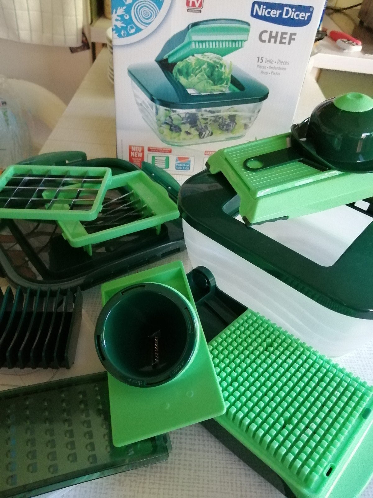 nicer dicer coupe légume  Genius, Autres marques, Autres types, Utilisé, Vert
