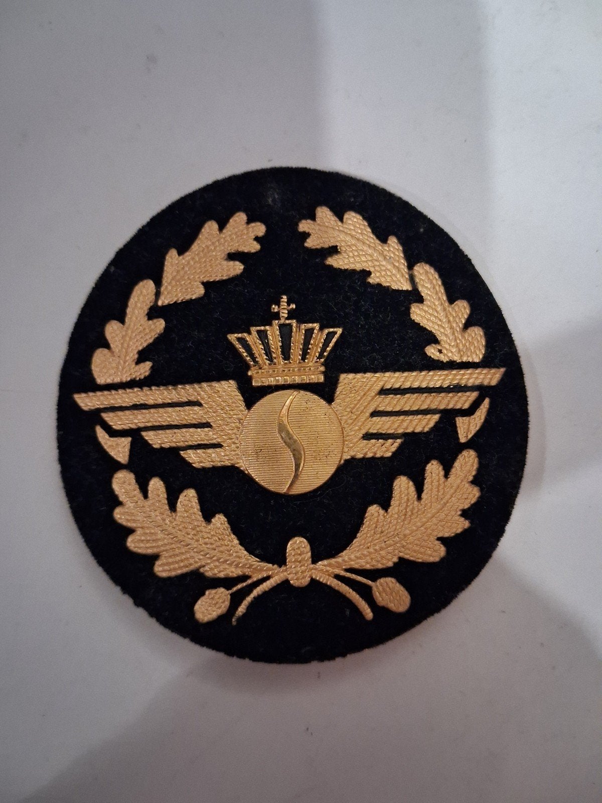 Sabena : insigne de chapeau, années 70, Collections, Souvenirs Sabena, Envoi