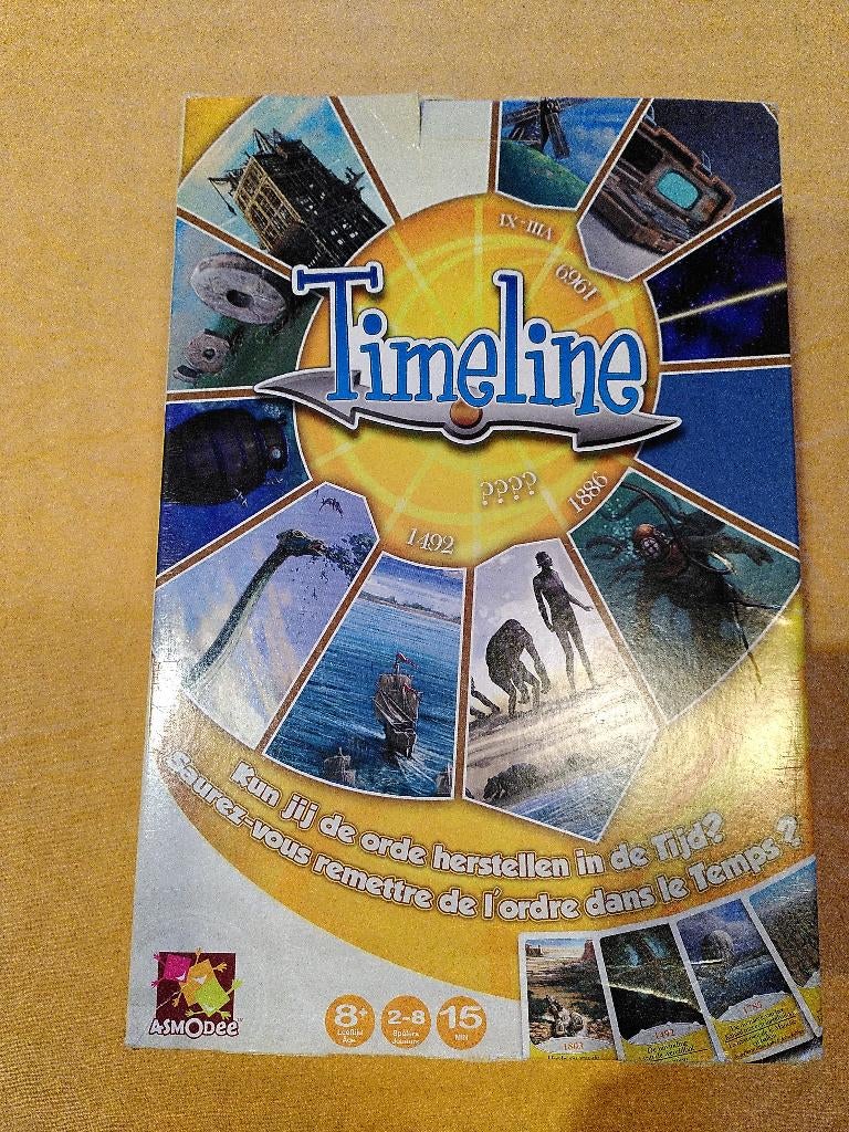 Timeline educatief tweetalig spel (geschiedenis), Ophalen of Verzenden, Zo goed als nieuw, Ontdekken