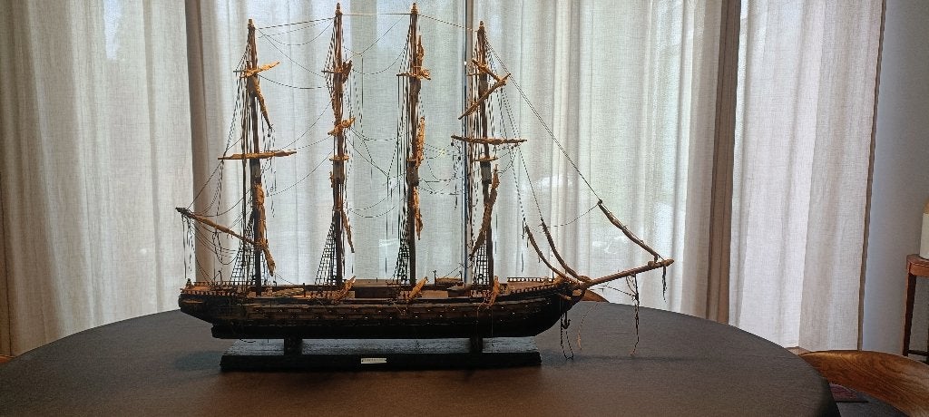 Model Spaanse fregat “Fragata España” 1780, Hobby en Vrije tijd, Ophalen, Gebruikt