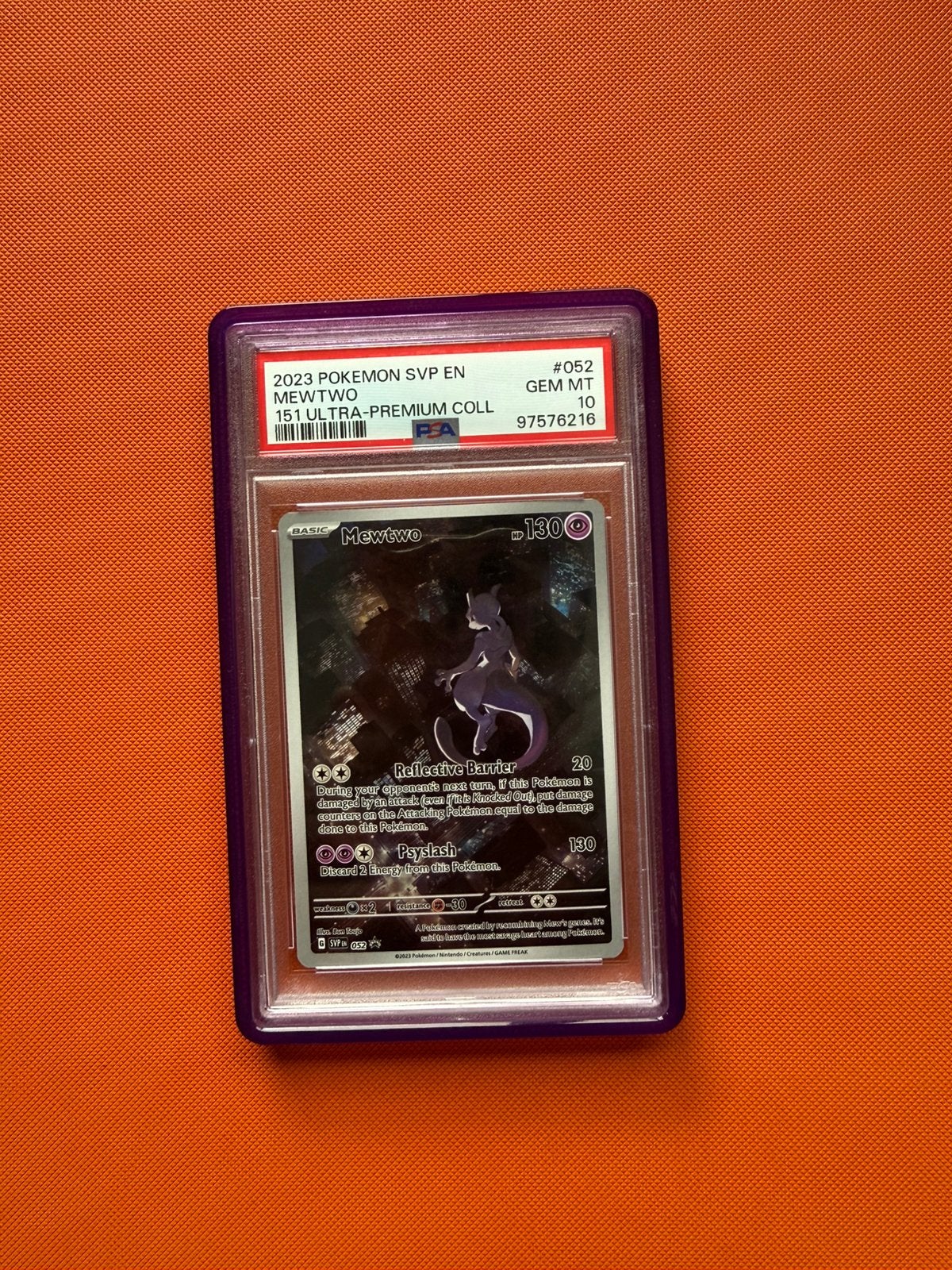 Pokemon kaart mewtwo #52. Graded psa10, Hobby en Vrije tijd, Verzamelkaartspellen | Pokémon, Ophalen, Zo goed als nieuw