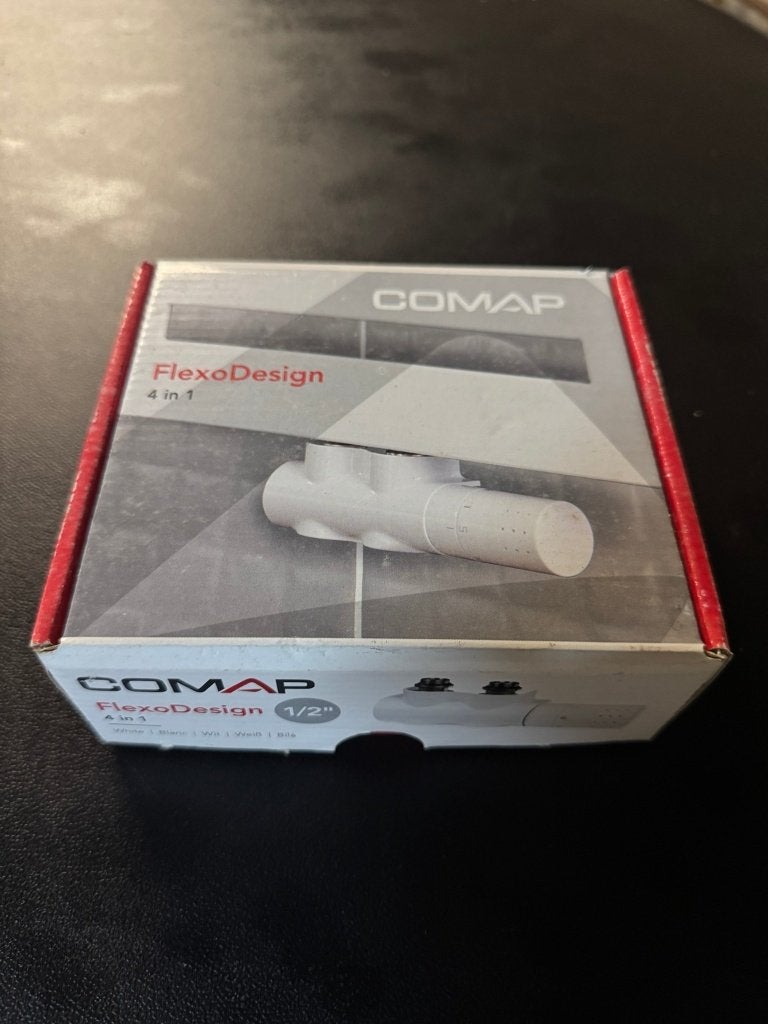 COMAP FlexoDesign 4-in-1 thermostatische radiatorventielset, Ophalen, Nieuw, Overige typen