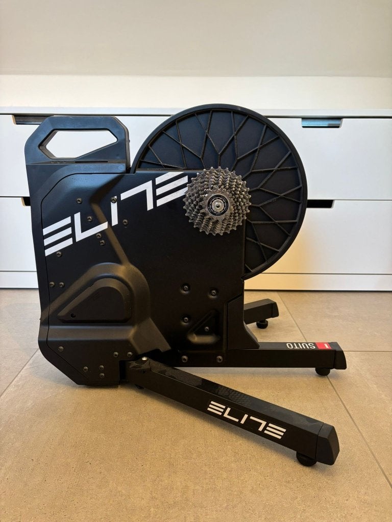 Elite Suito-T Fietstrainer met voorwielsteun, Enlèvement, Utilisé