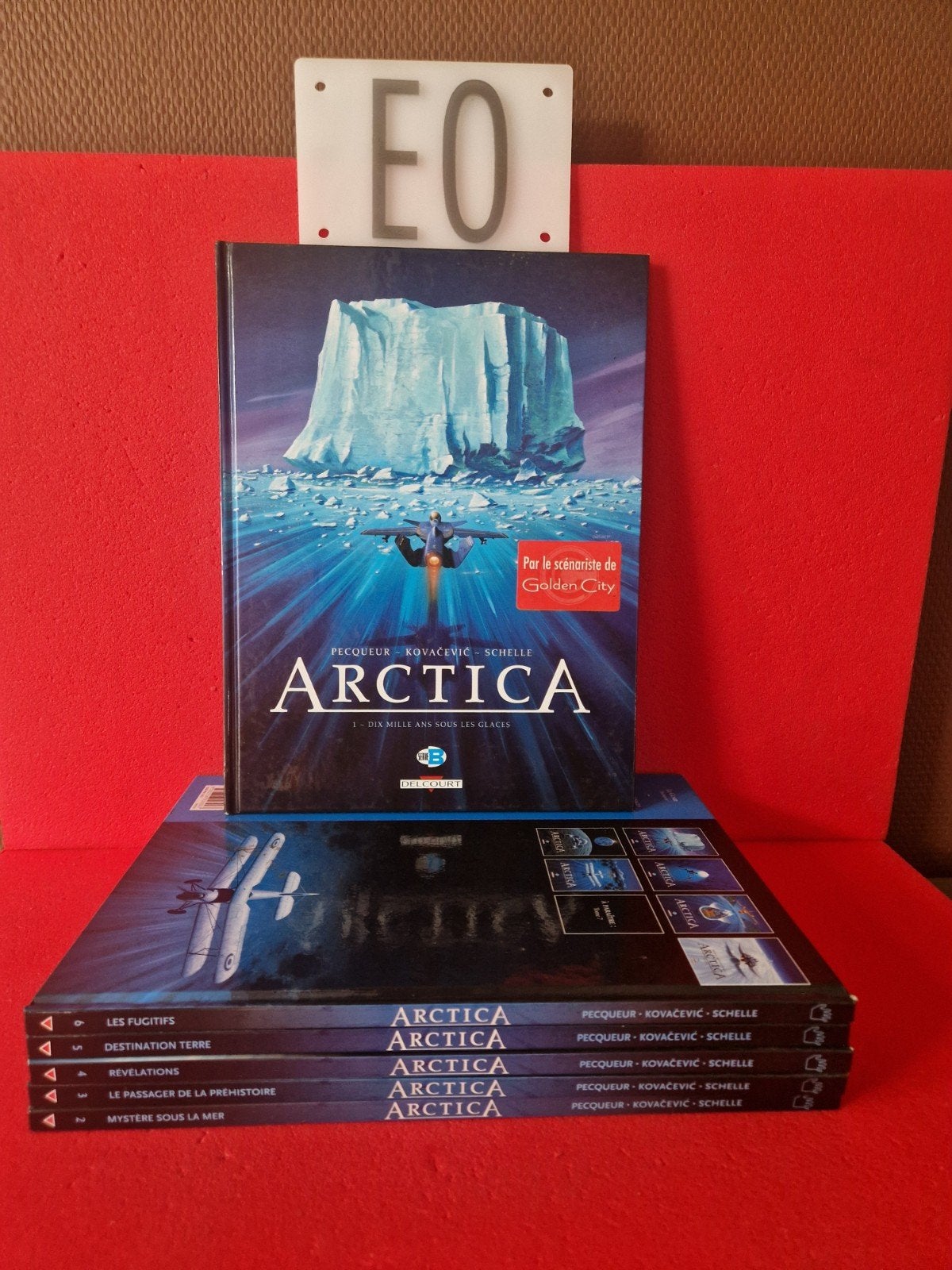 lot de 6 bd arctica 1 à 6,EO, Enlèvement ou Envoi