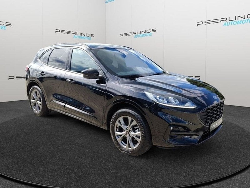 Ford Kuga Kuga ST-Line 2.5i PHEV, Auto's, Automaat, Zwart, 5 zetels, Hybride Elektrisch/Benzine