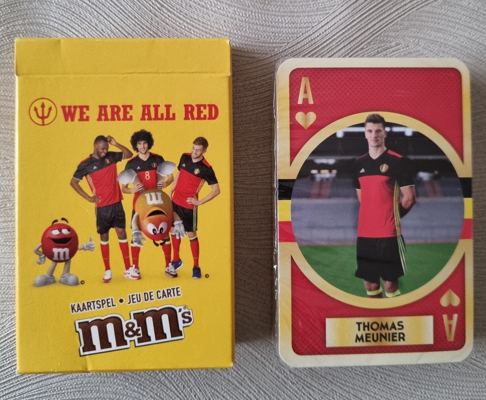 Speelkaarten m&m , Rode Duivels, Verzamelen, Ophalen, Speelkaart(en)