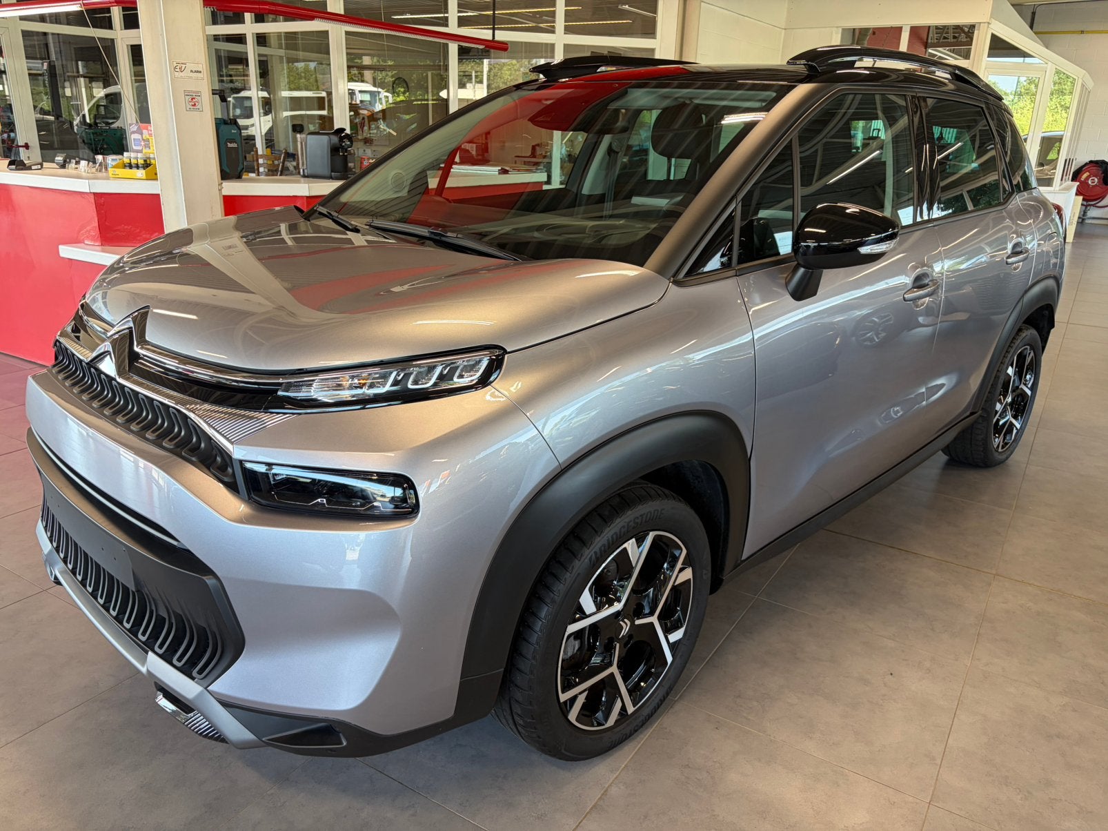 Citroën C3 Aircross 1.2 PureTech 130pk EAT6 Max Automaat, Autos, Citroën, Argent ou Gris, Achat, https://public.car-pass.be/vhr/450e6b74-d1fc-4117-8a95-d3a67f2b8f1b