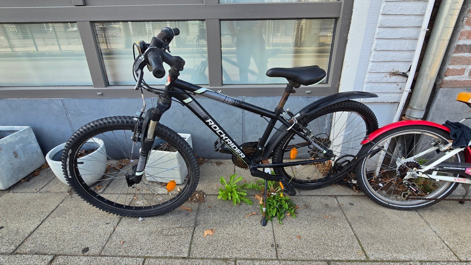 fiets 24   ( rockrider st 500) voor  jongens tussen 9-13 jaa, Enlèvement, Utilisé, Rockrider (Decathlon), Frein à main
