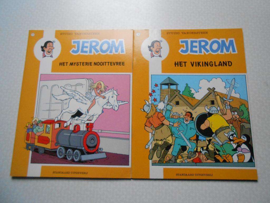Jerom volledige gele reeks min 19. 19 stuks 1985/1991. 1 ste, Neuf, Enlèvement ou Envoi, Willy Vandersteen, Série complète ou Série