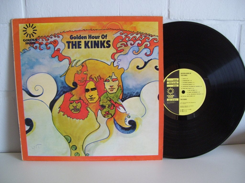 THE KINKS  the golden hour of the kinks, Compilation, Pop rock, Comme neuf, Envoi