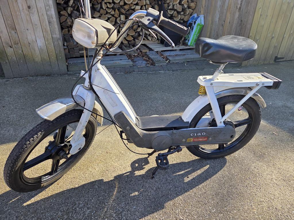Vespa ciao, Ophalen, Zo goed als nieuw