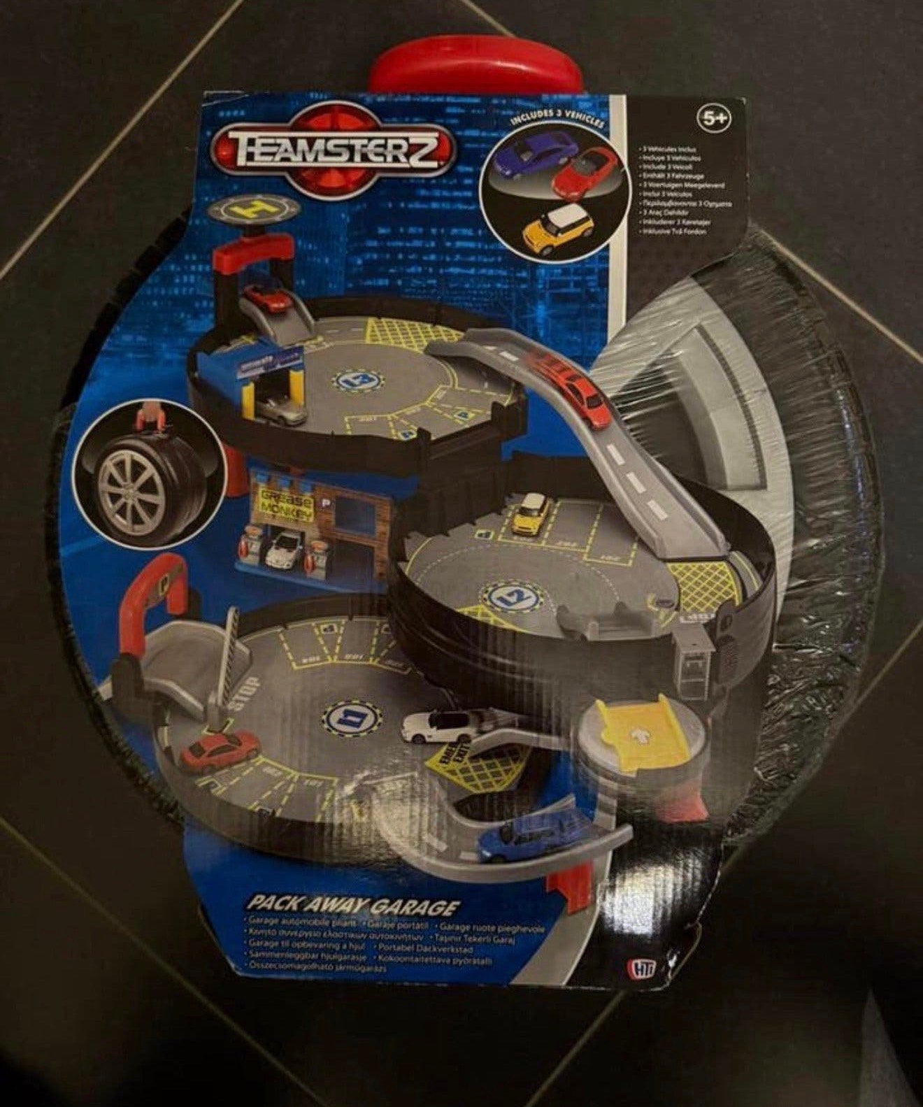 Teamsterz Pack Away opvouwbare garage, ongeopende verpakking, Ophalen, Zo goed als nieuw, Racebaan