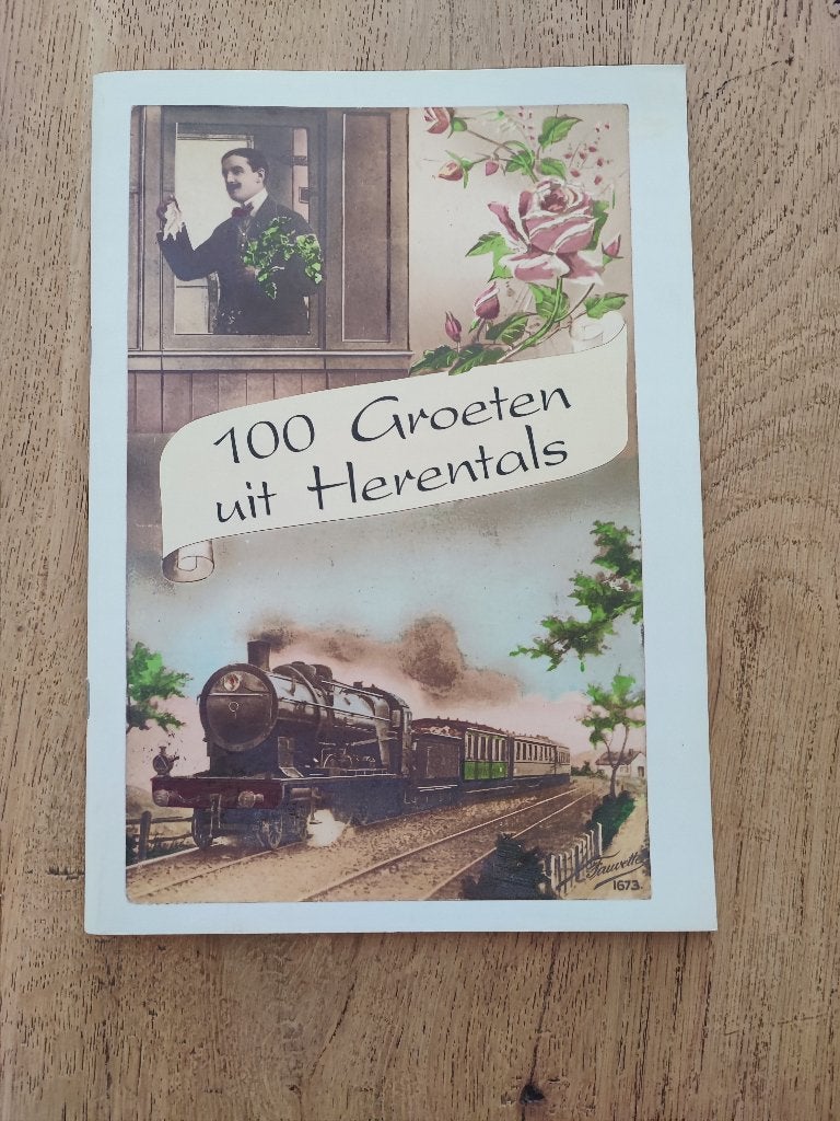 Fotoboek "100 groeten uit Herentals" uit 1999, Boeken, Ophalen of Verzenden, Gelezen