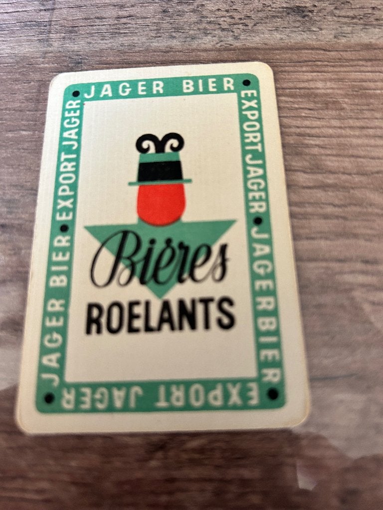 1 losse speelkaart brouwerij roelants, Ophalen of Verzenden, Nieuw, Speelkaart(en)