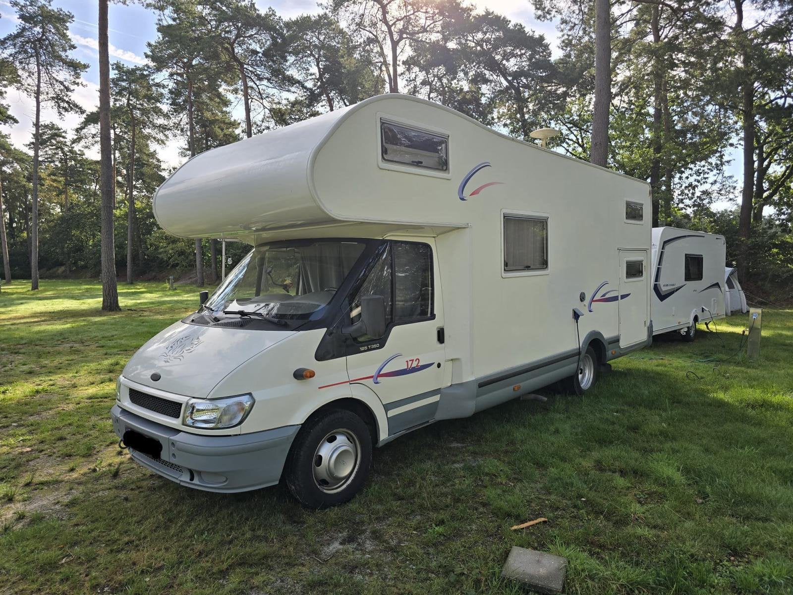 MobileHome Ford Challenger 2.4tdci Gekeurd, Caravans en Kamperen, Buscamper of Camperbus, Ford, Particulier, Ford