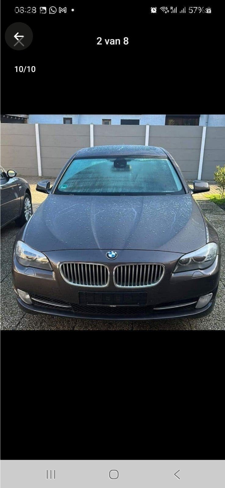 Bmw 550i 306kw benzine MOTOR KAPOT, Autos, Particulier, Achat