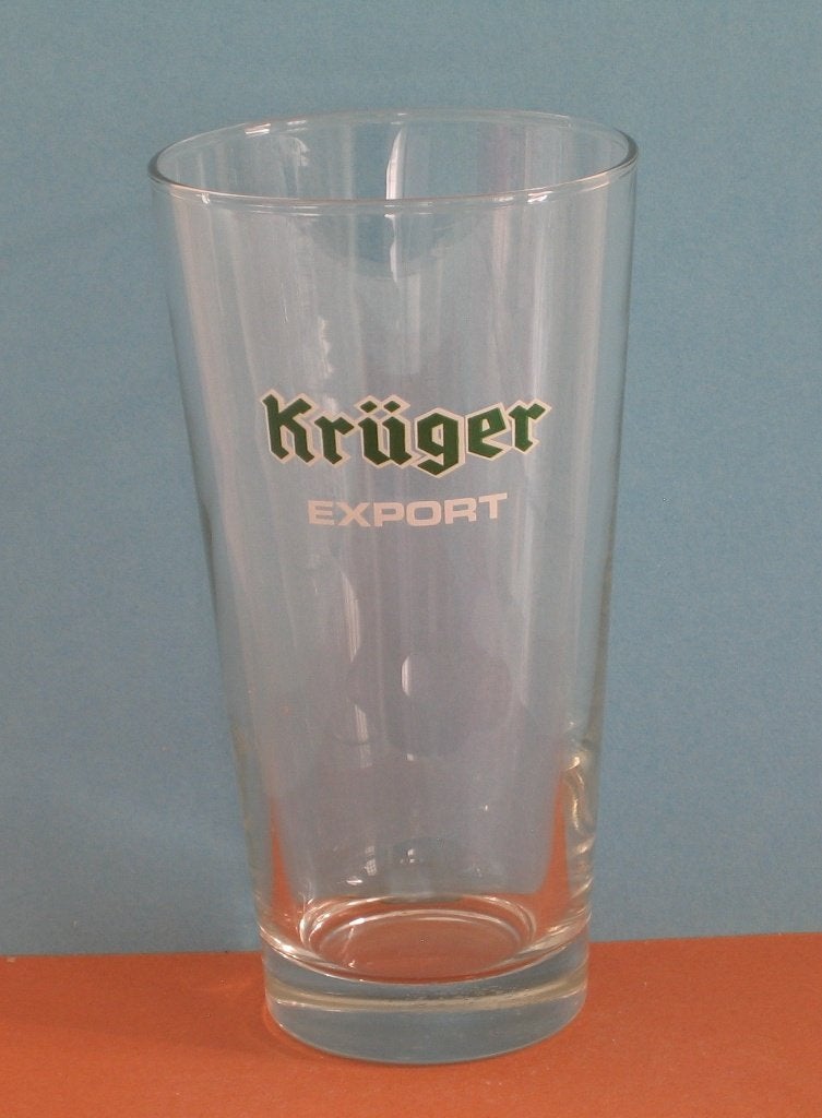 VERRE À BIÈRE KRUGER 821, Collections, Marques de bière, Enlèvement, Utilisé, Verre ou Verres, Autres marques